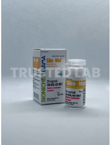 Buy Sibu-Med by Bioniche Pharma in Europe, 20 mg/60 tablets, €40.00