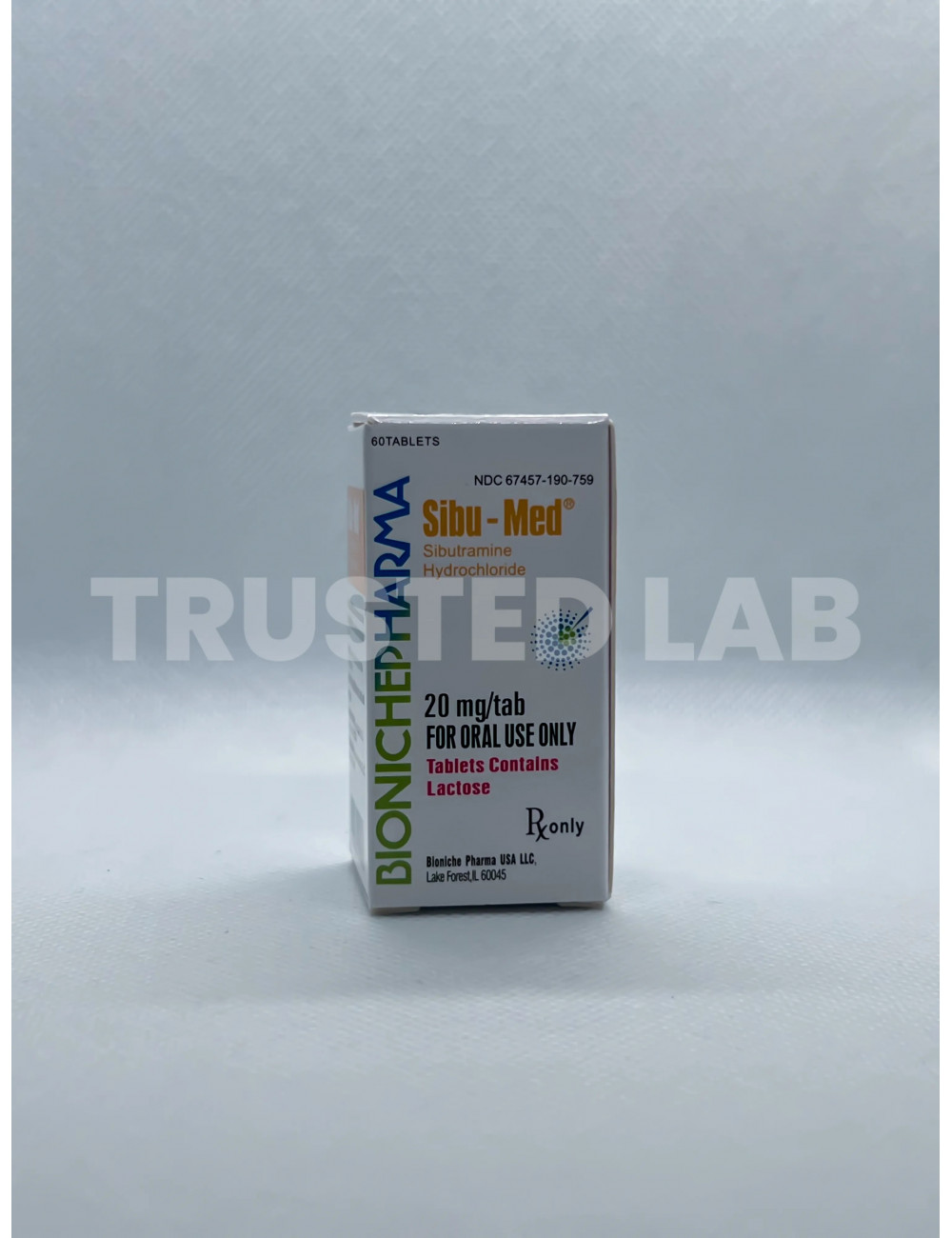 Buy Sibu-Med by Bioniche Pharma in Europe, 20 mg/60 tablets, €40.00