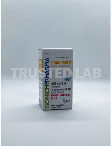 Buy Trena-Med A by Bioniche Pharma in Europe, 100 mg/1x10 ml, €45.00