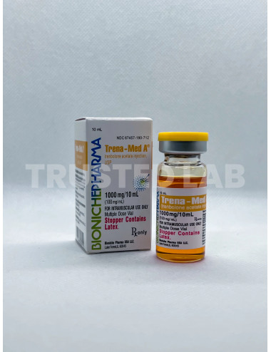 Buy Trena-Med A by Bioniche Pharma in Europe, 100 mg/1x10 ml, €45.00