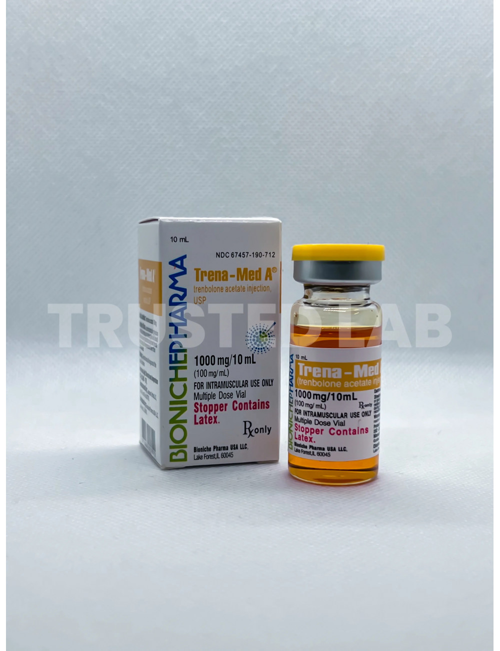 Buy Trena-Med A by Bioniche Pharma in Europe, 100 mg/1x10 ml, €45.00