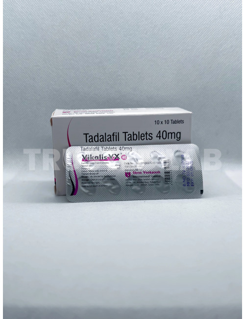 Buy Vikalis VX 40 by Shree Venkatesh, 40 mg/100 tablets, €200.00