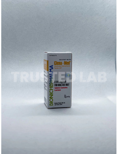 Buy Clena-Med by Bioniche Pharma in Europe, 40 mcg/120 tablets, €35.00