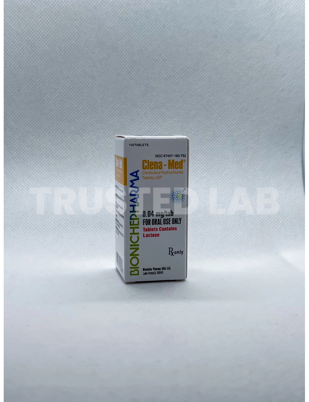 Buy Clena-Med by Bioniche Pharma in Europe, 40 mcg/120 tablets, €35.00