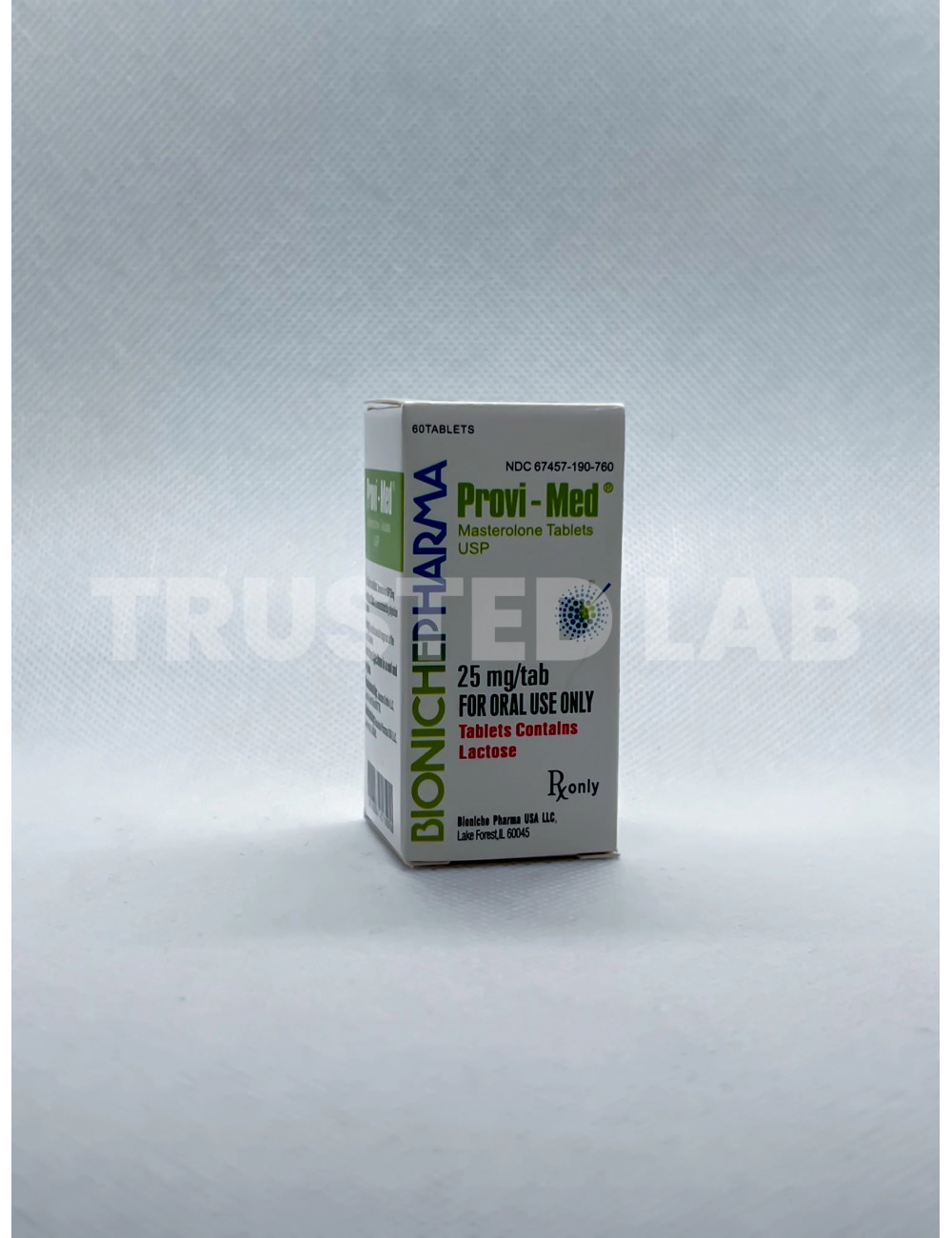 Buy Provi-Med by Bioniche Pharma in Europe, 25 mg/60 tablets, €35.00