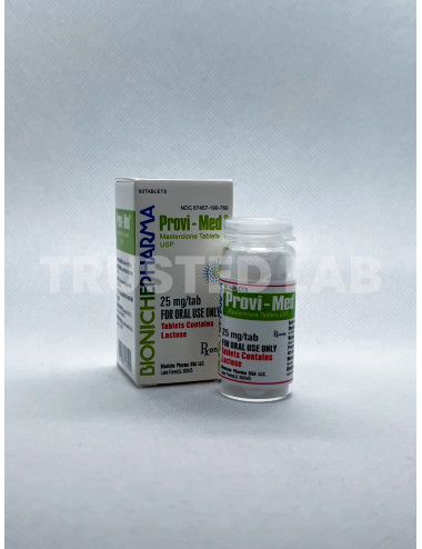 Buy Provi-Med by Bioniche Pharma in Europe, 25 mg/60 tablets, €35.00