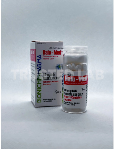 Buy Halo-Med by Bioniche Pharma in Europe, 10 mg/120 tablets, €50.00