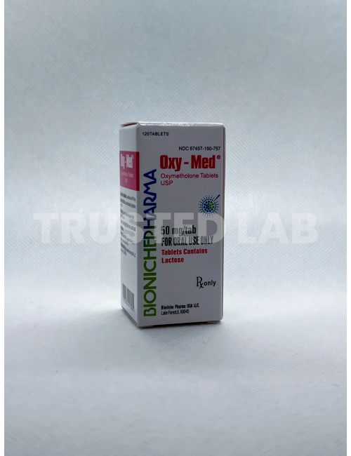 Buy Oxy-Med by Bioniche Pharma in Europe, 50 mg/120 tablets, €47.00