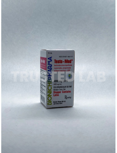 Buy Testo-Med by Bioniche Pharma in Europe, 400 mg/1x10 ml, €40.00