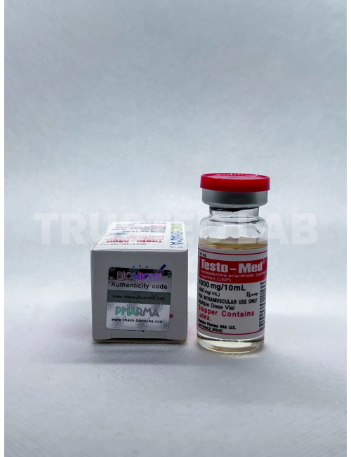 Buy Testo-Med by Bioniche Pharma in Europe, 400 mg/1x10 ml, €40.00