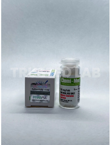 Buy Clomi-Med by Bioniche Pharma in Europe, 50 mg/60 tablets, €35.00