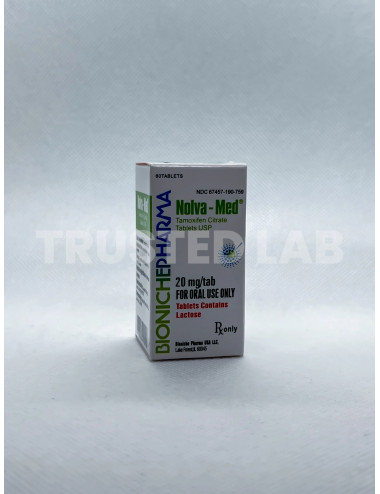 Buy Nolva-Med by Bioniche Pharma in Europe, 20 mg/60 tablets, €35.00