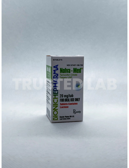 Buy Nolva-Med by Bioniche Pharma in Europe, 20 mg/60 tablets, €35.00