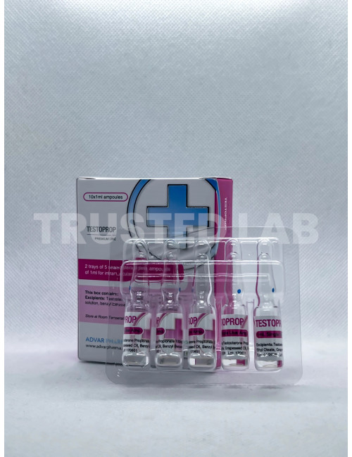 Buy Testoprop by Advarpharma in Europe, 100 mg/ml, 10 x 1 ml, €50.00