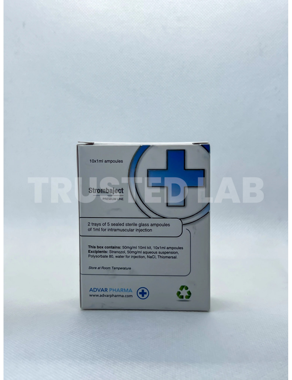 Buy Strombaject by Advarpharma in Europe, 50 mg/ml, 10 x 1 ml, €40.00