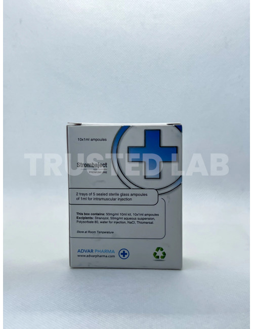 Buy Strombaject by Advarpharma in Europe, 50 mg/ml, 10 x 1 ml, €40.00