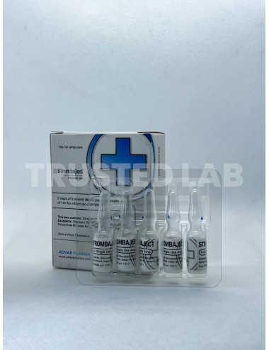 Buy Strombaject by Advarpharma in Europe, 50 mg/ml, 10 x 1 ml, €40.00