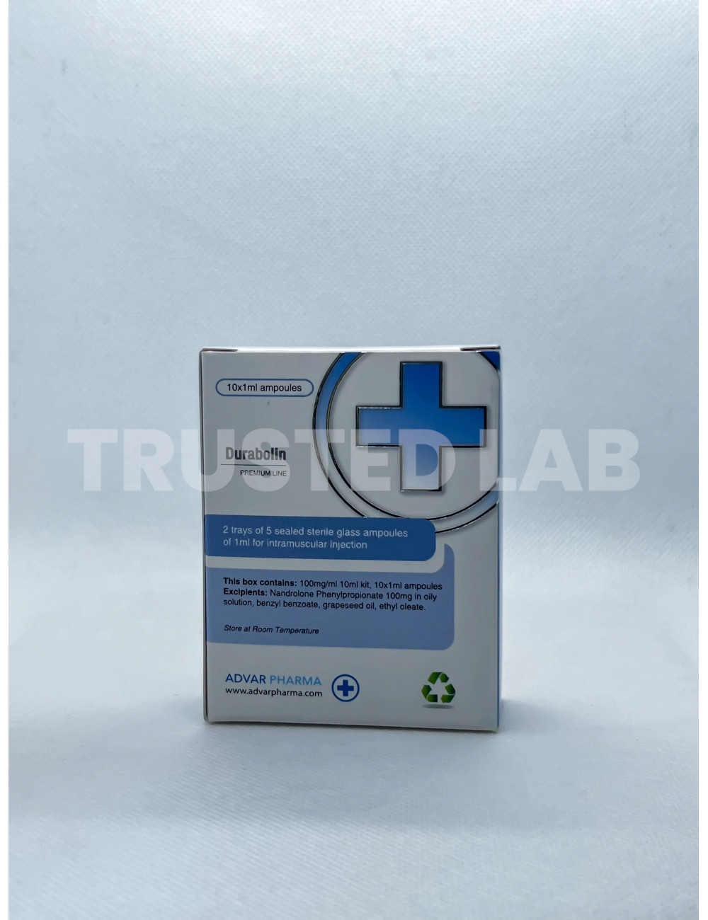 Buy Durabolin by Advarpharma in Europe, 100 mg/ml, 10 x 1 ml, €45.00