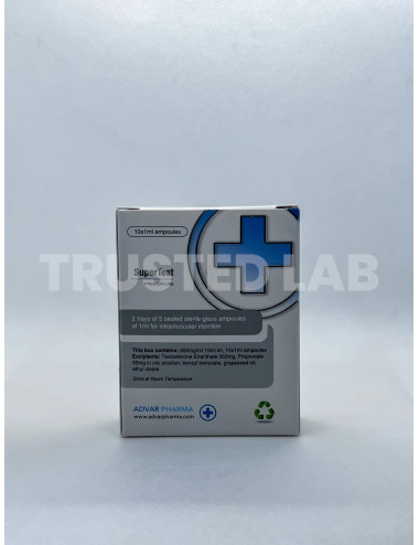 Buy Supertest by Advarpharma in Europe, 400 mg/ml, 10 x 1 ml, €50.00