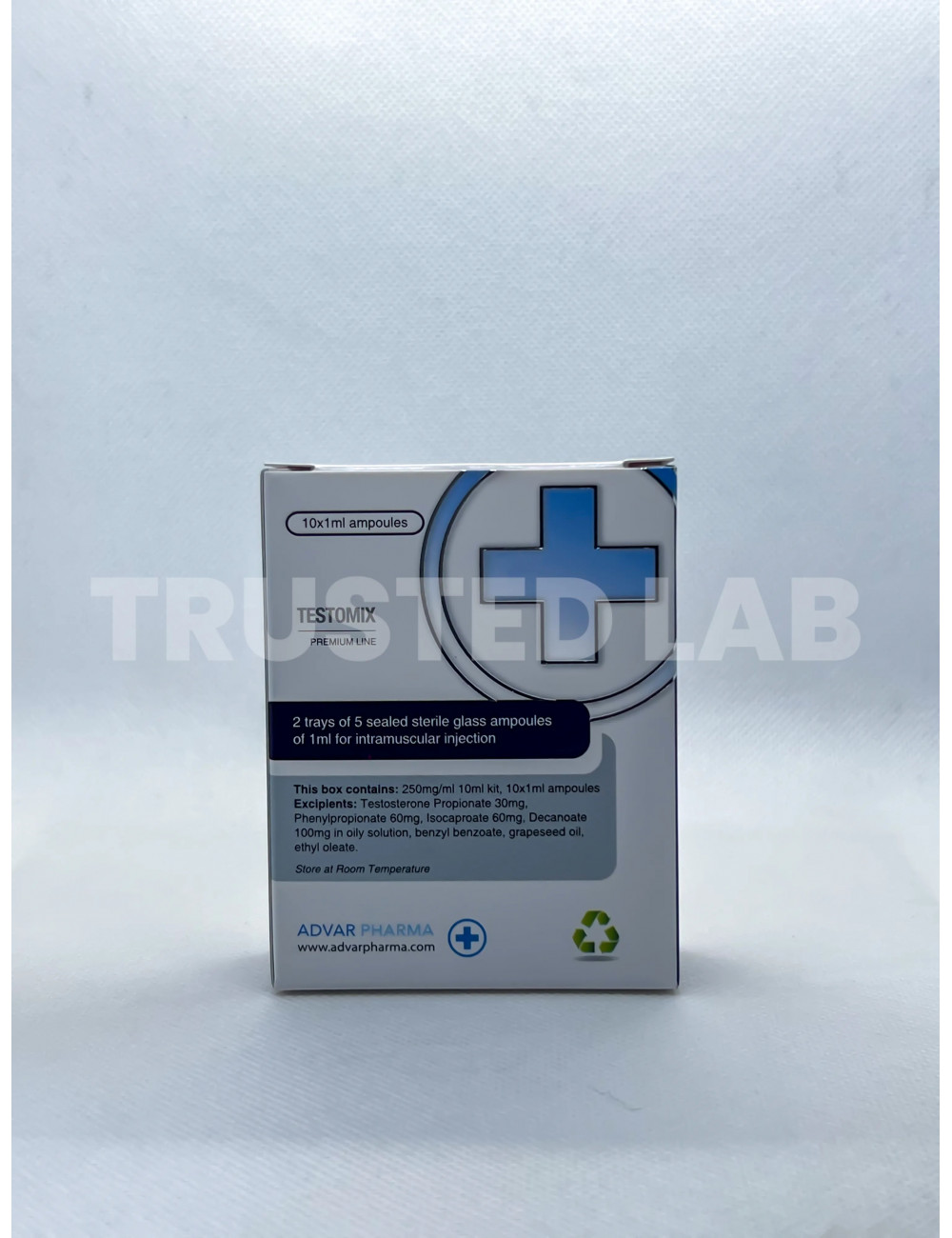 Buy Testomix by Advarpharma in Europe, 250 mg/ml, 10 x 1 ml, €40.00