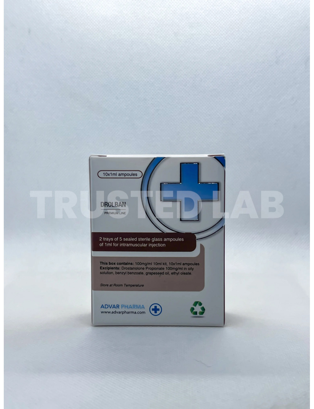 Buy Drolban by Advarpharma in Europe, 100 mg/ml, 10 x 1 ml, €45.00