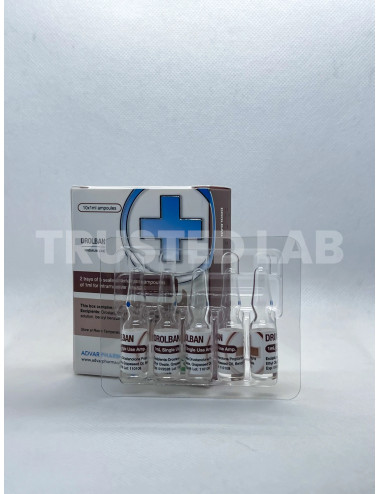 Buy Drolban by Advarpharma in Europe, 100 mg/ml, 10 x 1 ml, €45.00