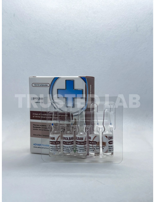 Buy Drolban by Advarpharma in Europe, 100 mg/ml, 10 x 1 ml, €45.00