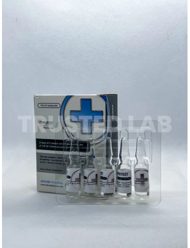 Buy Cypiotest by Advarpharma in Europe, 200 mg/ml, 10 x 1 ml, €40.00