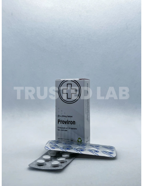 Buy Proviron by Advarpharma in Europe, 25 mg/50 tablets, €39.00