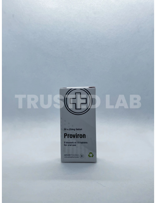 Buy Proviron by Advarpharma in Europe, 25 mg/50 tablets, €39.00