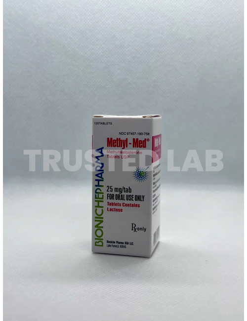 Buy Methyl-Med by Bioniche Pharma in Europe, 25 mg/120 tablets, €40.00