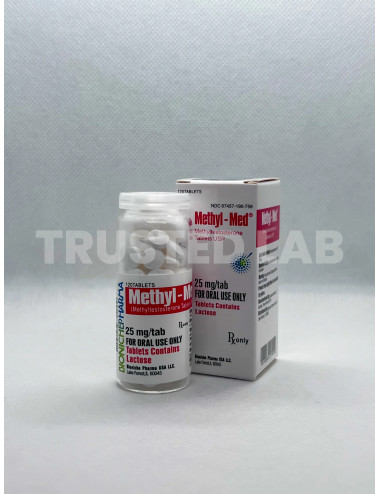 Buy Methyl-Med by Bioniche Pharma in Europe, 25 mg/120 tablets, €40.00