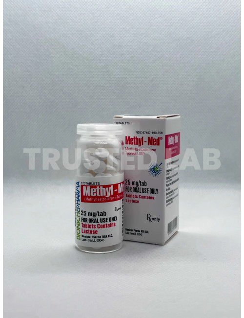 Buy Methyl-Med by Bioniche Pharma in Europe, 25 mg/120 tablets, €40.00